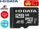 IEO DATA/ACEI[Ef[^ A1iApplication Performance Class 1j/UHS-I Xs[hNX1ΉmicroSDXCJ[h 128GB MSDA1-128G