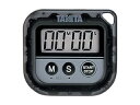 TANITA/タニタ TD-376N-BK 丸洗いタイマー100分計【ブラック】