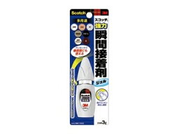 3M/スリーエムジャパン 【Scotch/スコッチ】強力瞬間接着剤 ジェル 多用途 7005S ジェル状