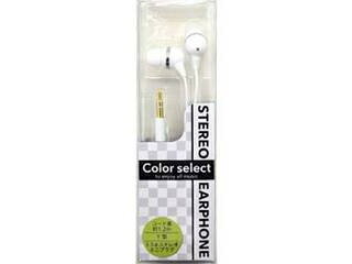 E-SELECT E-SELECT ステレオイヤホン コード長さ1.2m ホワイト ES-EPN101-WH