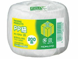KOKUYO/コクヨ ホヒ-12NW PP紐玉巻き200m白
