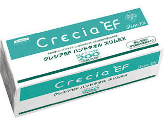 クレシア EFハンドタオル ソフトタイプ 200スリムEX 308065