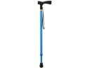 ARCLANDS アークランズ カラーステッキ 伸縮式 70〜93cm ブルー