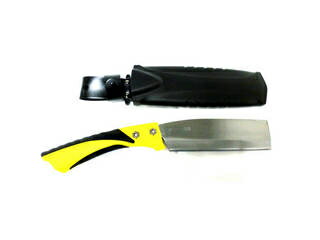 CLUB.J 両刃鋼付サヤ入り鉈 刃渡り165mm 702103