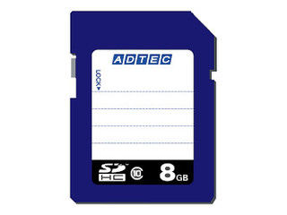 ADTEC ɥƥå SDHC 8GB ǡ쥵ӥդ AD-SDTH8G/10