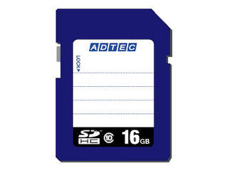 ADTEC アドテック SDHCカード 16GB データ復旧サービス付き AD-SDTH16G/10 ADTEC アドテック SDHCカード 16GB データ復旧サービス付き AD-SDTH16G/10