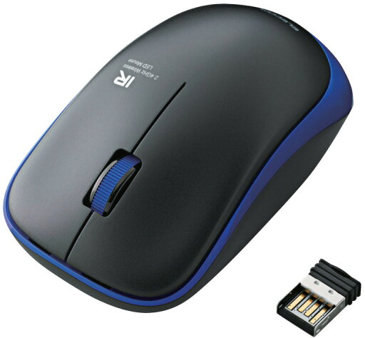 ELECOM エレコム IRマウス/ENELOシリーズ/無線/3ボタン/省電力/ブルー M-IR07DRBU ELECOM エレコム IRマウス/ENELOシリーズ/無線/3ボタン/省電力/ブルー M-IR07DRBU