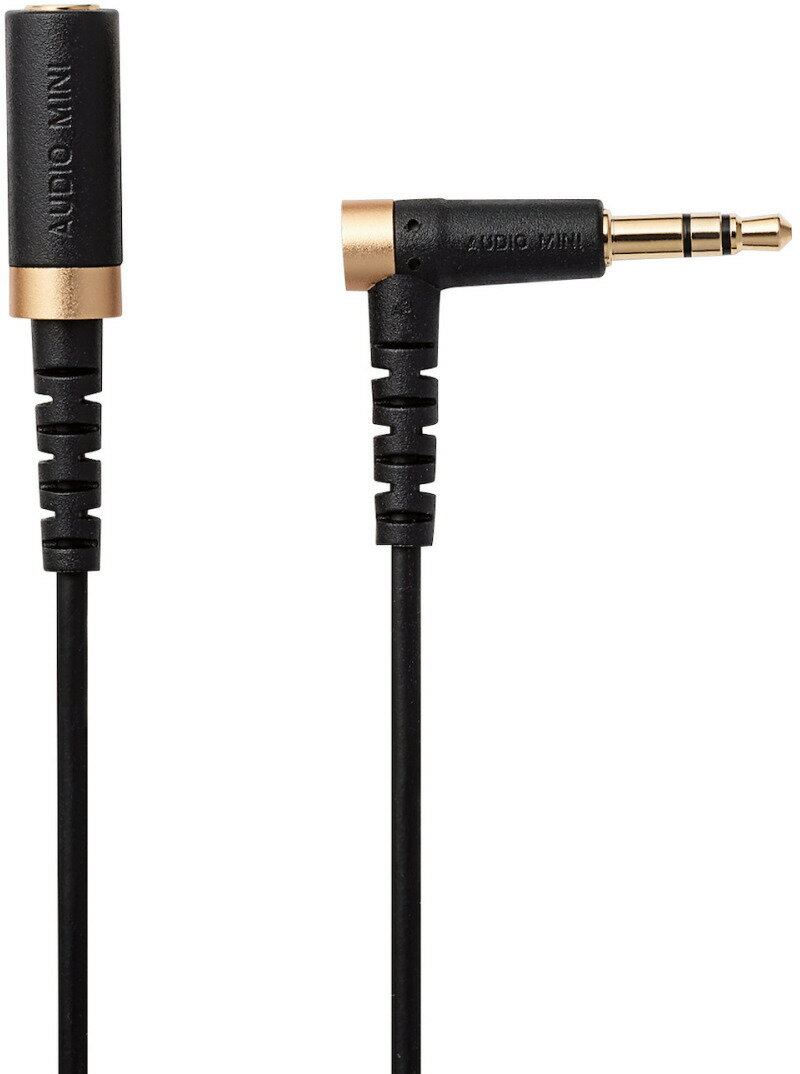 ELECOM エレコム ヘッドホン延長ケーブル/高耐久/1m/ブラック EHP-35ELS10BK