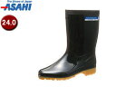 ASAHI アサヒシューズ KG32432 クリーンセーフ 300【24.0cm・2E】 (ブラック)