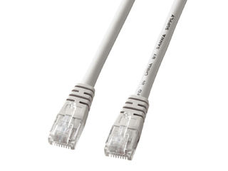 Lan （~5 m） - サンワサプライ エンハンスドカテゴリ5より線クロスケーブル 20m ライトグレー KB-T5Y-20CN