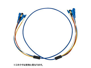 SANWA SUPPLY サンワサプライ ロバスト光ファイバケーブル（10m・ブルー） HKB-FCF...