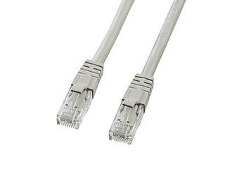 SANWA SUPPLY サンワサプライ カテゴリ6UTPクロスケーブル 2m ライトグレー KB-T6L-02CK