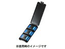 SANWA SUPPLY/サンワサプライ SDカードケース(6枚収納・ブラック) FC-MMC23SDBK(2)