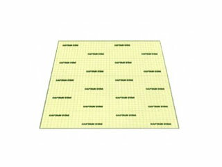 キャプテンスタッグ CAPTAIN STAG キャンピングフロアマット　260×260　 M-3306