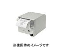 EPSON エプソン サーマルレシートプリンタ58mm/クールホワイト/Bluetooth TM702BI961(2)