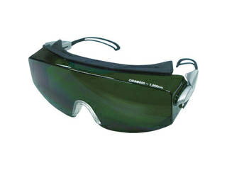 TRUSCO/トラスコ中山 レーザー用セフティグラス ファイバー・YAG・半導体レーザー用 TLSG-YGD