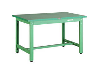 【組立・輸送等の都合で納期に1週間以上かかります】 TRUSCO/トラスコ中山 【代引不可】GWP型作業台 1200X600XH740 ヤンググリーン GWP-1260 YG
