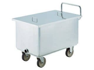 【組立・輸送等の都合で納期に3週間以上かかります】 TRUSCO/トラスコ中山 【代引不可】オールSUS台車940×600 SWTD-150(4)