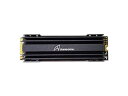 Awesome Awesome M.2 SSD NGFF 2280 アルミヒートシンク 黒 AWD-MCS001-BK(2)