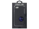 エアージェイ CERRUTI Smooth Split Leather - Hard Case - Black CEHCP7SLBK