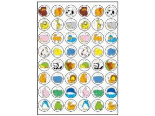 Okina/オキナ パリオシール 動物シール PS136