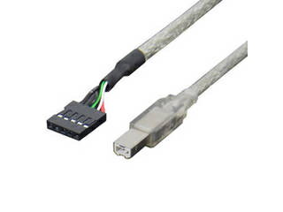 変換名人 変換名人 ケーブル USB M/B(4P)→B(オス) USBMB-B/CA40