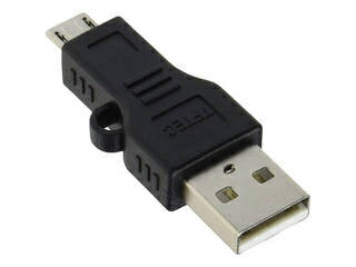 変換名人 変換名人 変換プラグ USB A(オス)→microUSB(オス) USBA-MC5AN