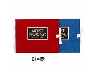 maruman/マルマン スケッチブック F0 レッド S50A-01