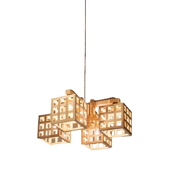 SINYO 新洋電気 AP883　コンビネーションランプ／シャンデリア　格　kou LED対応(3)