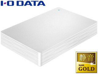 I・O DATA アイ・オー・データ USB3.1 Gen 1(USB3.0)対応ポータブルHDD カクうす Lite 2TB HDPH-UT2DWR ホワイト