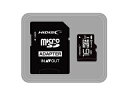 HIDISC/ハイディスク microSDHCカード 16GB CLASS10 UHS-1対応 HDMCSDH16GCL10JP3 ※SD変換アダプタ付き(2)