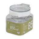 PEARL LIFE パール金属 上から中身が見えるワンプッシュキャニスター 850mL HB-6790