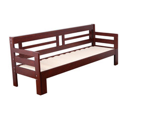 Juei Art/充英アート【メーカー直送代引不可】 天然木すのこソファベッド SFB-200B ブラウン 【同梱不..