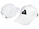 LEZAX/レザックス AGCP-6554 American Golfer's Collection キャップ (ホワイト)