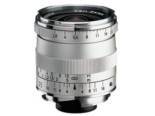 【納期11月下旬以降】 COSINA コシナ Biogon T*2.8/25 ZM（シルバー） Carl Zeiss カールツァイス ビオ..