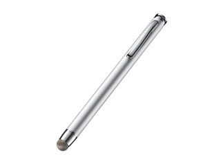 SANWA SUPPLY サンワサプライ 導電性ファイバー素材タッチペン 部品付属・シルバー PDA-PEN43SV