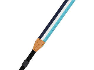 ETSUMI エツミ E-6277　Uni Ville/ユニヴィール　ストラップ （ネイビー/ホワイト/エメラルドブルー）