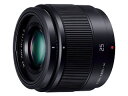 Panasonic パナソニック H-H025-K(ブラック) 単焦点レンズ LUMIX G 25mm / F1.7 ASPH.