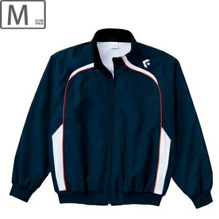 CONVERSE コンバース 【メンズ】ウォームアップジャケット 裾フライス仕様【ネイビー×ホワイト】【Mサイズ】CB162502S-2911 撥水 透湿 ベンチレーション