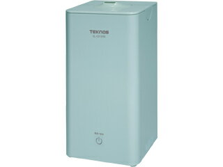 超音波加湿器1.0L ブルー リビング 寝室 ダイニング 乾燥 季節家電 おしゃれ インテリア テクノス EL-C018(B)