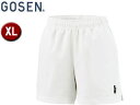 GOSEN/ゴーセン PP1601 レディース ハーフパンツ 【XL】 （ホワイト）