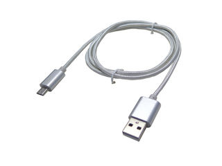 Groovy グルービー 世界最強microUSBケーブル シルバー MESHMONSTER10MS Groovy グルービー 世界最強microUSBケーブル シルバー MESHMONSTER10MS