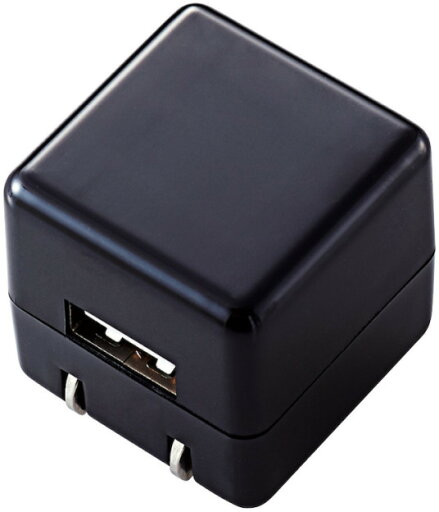ELECOM エレコム オーディオ用AC充電器 CUBE 1A出力 USB1ポート ブラック AVA-ACUAN007BK ELECOM エレコム オーディオ用AC充電器 CUBE 1A出力 USB1ポート ブラック AVA-ACUAN007BK