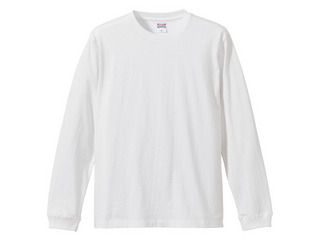 United Athle/ユナイテッドアスレ 5.6オンス ロングスリー・01101W(ホワイト)【L】 United Athle/ユナイテッドアスレ 5.6オンス ロングスリー・01101W(ホワイト)【L】