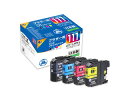 JIT/ジット リサイクルインク ブラザー LC111-4PK 4色セット対応 JIT-B1114P 【jitbrother】