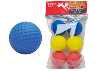 LEZAX/レザックス TOPL-2124 TEE-OFF セーフティーボール 6個入り