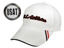 LEZAX/レザックス USCP-5555 U.S.Athletes キャップ マーカー付き (ホワイト)