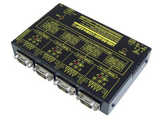 システムサコム工業 USB(COMポート)⇔4ポートRS485変換ユニット USB-RS485i-COM4-ADP