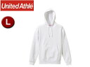 United Athle/ユナイテッドアスレ 10.0オンス スウェットプルオーバーパーカ(パイル) 【L】 (ホワイト)(4)
