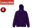 United Athle/ユナイテッドアスレ 10.0オンス スウェットプルオーバーパーカ(パイル) 【S】 (パープル)(4)